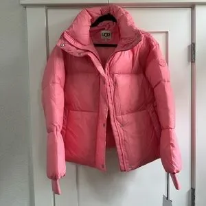 UGG | Jackets & Coats | New With Tags Ugg Vickie Pink Puffer